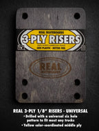 3-Ply 1/8" Risers - Universal